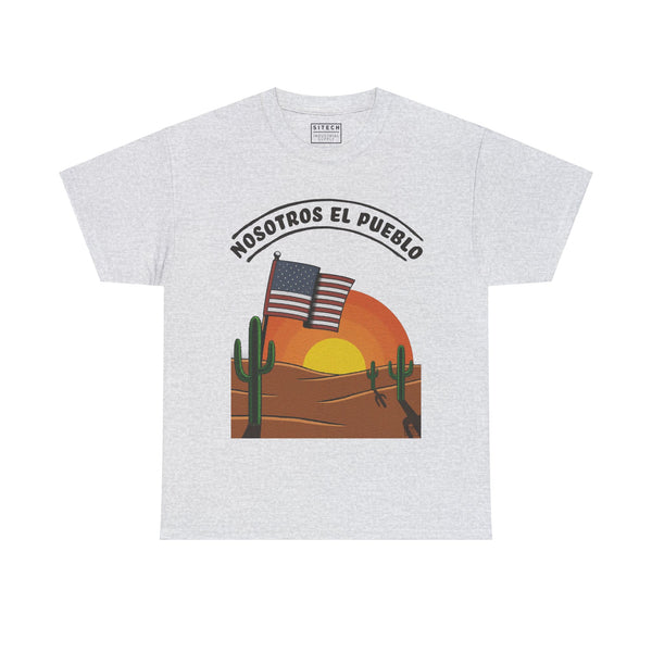 We The People – Unisex Heavy Cotton Tee (UK)