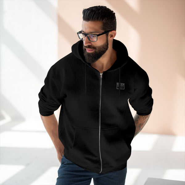 Sitech Industries 'Organic Intelligence' Full-Zip Unisex Hoodie (UK)